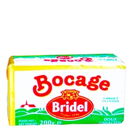 Bocage Butter, 82% Fat Content in a 200g