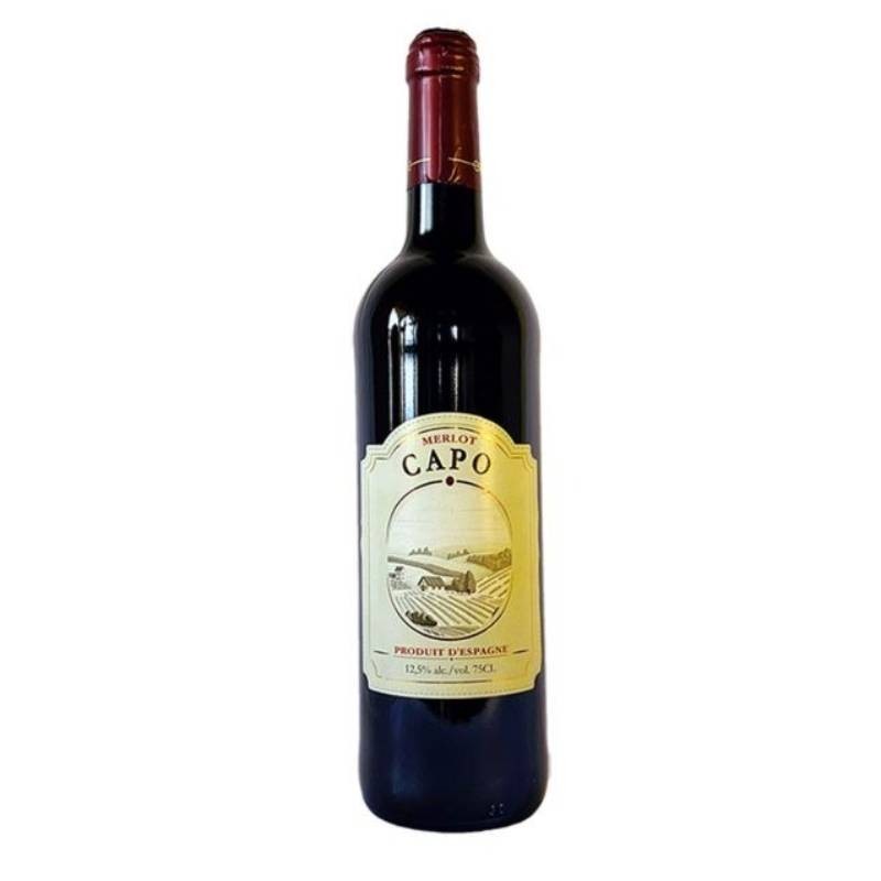 Vin Rouge Merlot Capo 75 cl