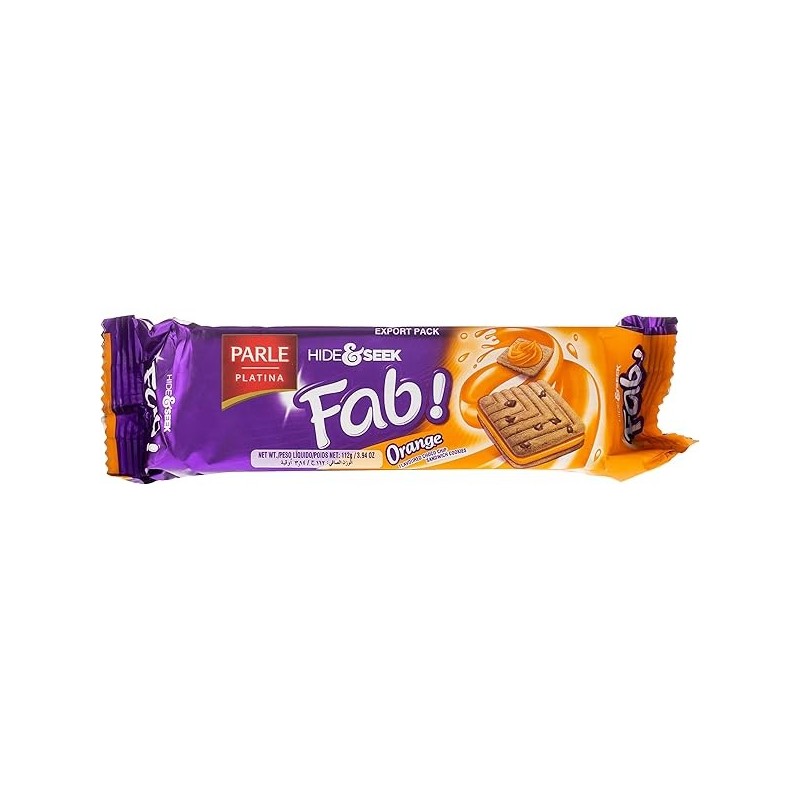 Biscuit H&S FAB Orange PARLE  112g