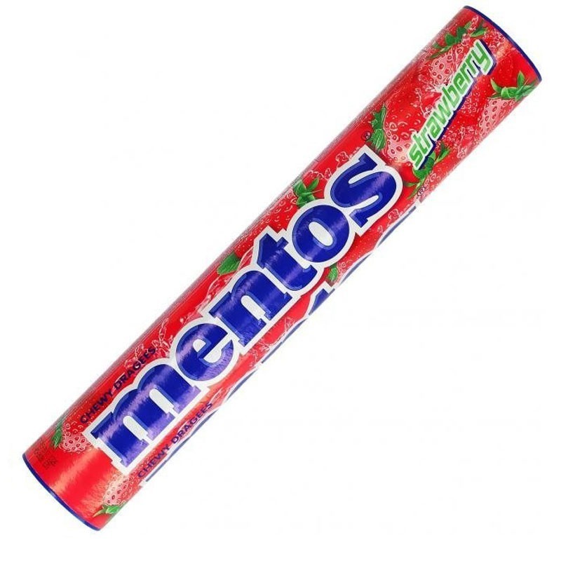 Mentos Strawberry Jumbo-Roll