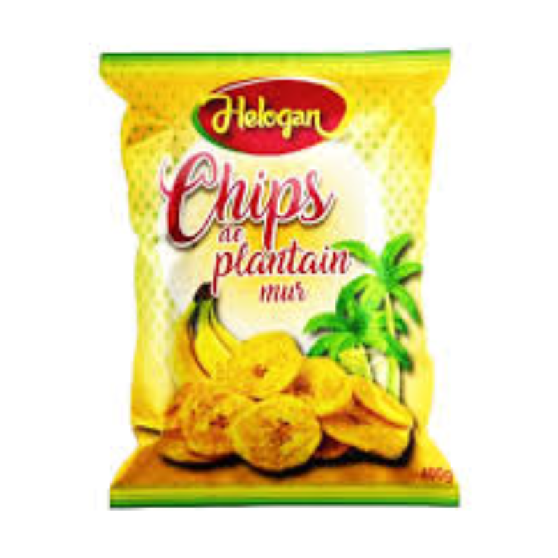 Chips de Plantain Mûr Helogan 200g