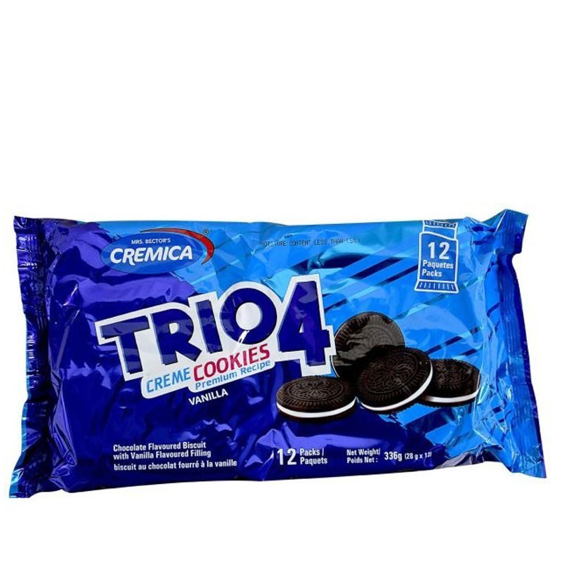 Biscuit Trio 4 Choco Vanille Crème - 180g